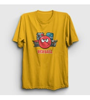 Presmono Unisex Sarı Crew Oyun Red Ball T-Shirt 356950tt (Sarı)