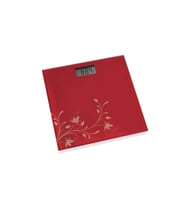 Goldmaster Slimfit Gm-7175R Kırmızı Gold Çiçekli Baskül Tartı