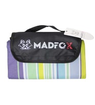 Madfox Skyloft Su Gecirmez Piknik Kamp Örtüsü Blue Stripe