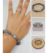 Sirius Serisi Labradorit Taşı 10mm Unisex Bileklik (52908)