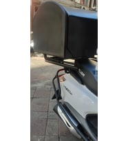 KUBA VALENTİNO 50-125 CC / VN 50 PİZZA ÇANTA DEMİRİ KIZAKLI MODEL ARASMOTO (Siyah)