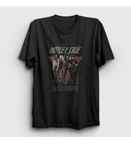 Presmono Unisex Siyah Band V2 Mötley Crüe T-Shirt 375710tt