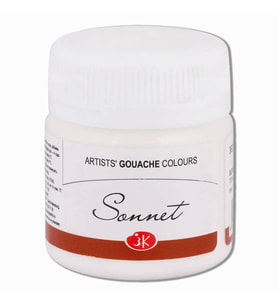 St. Petersburg Sonnet Guaj Boya 40 ml 101 Titanium White 
