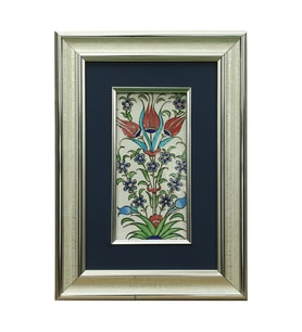 e38 EL İŞÇİLİĞİ ÇİNİ TABLO 25*35 CM - 6262