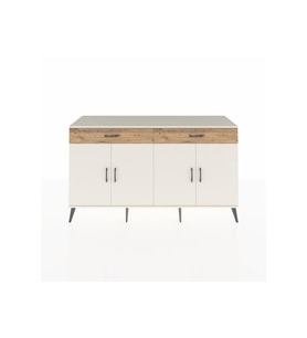 Hyperion Konsol 4 Raflı 2 Çekmeceli 4 Kapaklı 176x44x99 Aytaşı-Aytaşı/Çam