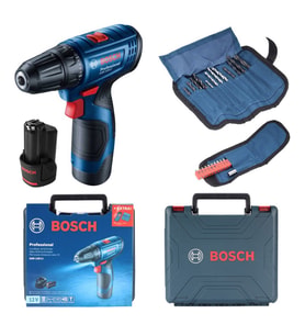 Bosch Gsr 120-li Akülü Vidalama + Bosch 23 Parça Aksesuar Seti Hediyeli