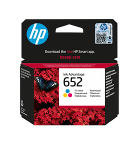 Hp 652 F6V24A Renkli Orjinal Kartuş