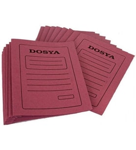 TAM KAPAK DOSYA 50'Lİ PAKET ÜCRETSİZ KARGO