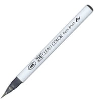 Zig Clean Color Real Brush Fırça Uçlu Marker Kalem 090 Gray 