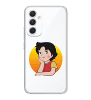 Samsung Galaxy A14 Uyumlu Heidi Tasarımlı Şeffaf Telefon Kılıfı