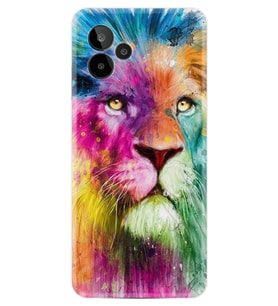 General Mobile GM 24 Pro Kılıf Resimli Desenli Baskılı Silikon Colorfull Leon 2 1388