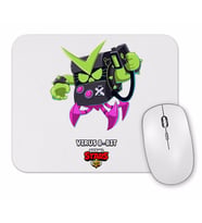 Brawl Stars Virüs 8  Bit Mouse Pad
