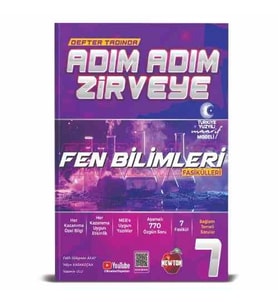 Newton 7.Sınıf Fen Bilimleri Fasikül Adım Adım Etkinlikli Konu Anlatımlı Soru Bankaları Maarif Model