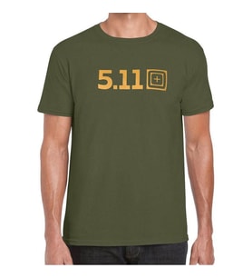 5.11 EMEA POP LEGACY S/S MILITARY YESIL T-SHIRT