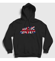 Presmono Unisex Siyah British Arctic Monkeys Kapüşonlu Sweatshirt 12670tt