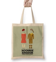 Moonrise Kingdom Outfit Movie Silhouette Bez Çanta Uzun Saplı