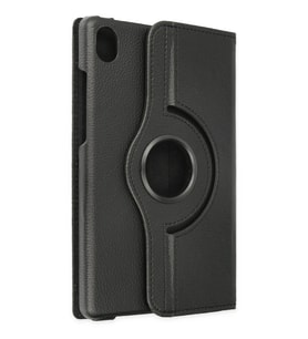Durukar® Lenovo Tab M8 Kılıf 360 Tablet Deri Kılıf - Siyah