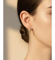 Xuping Gold Tasarım Küpe Mini - 25-xpkp161