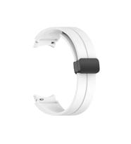 Samsung Galaxy Watch 5 44mm Uyumlu Kordon Silikon Metal Mıknatıslı Toka Zore KRD-84 Kayış