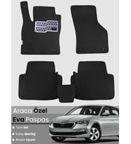 SKODA SCALA (2019-2025) Uyumlu EVA Paspas Tam Set–Oto Paspas,Araca Özel,Kolay Montaj