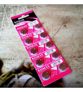 BUTTON ALKALINE BATTERY AG SERİA AG 12 PİL LR43 PİL SR386 PİL SR43 PİL 186 PİL SAAT PİLİ YEDEK PİL