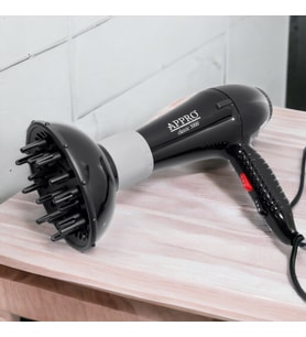 Technow Appro Profesyonel Saç Kurutma Makinesi + Çelik Vigo Diffuser Başlık
