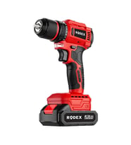 RODEX 20V Akülü Matkap 10mm 45Nm 2 Vites 0-400/0-1400 RPM 2x2.0Ah Li-Ion BMC Çantalı