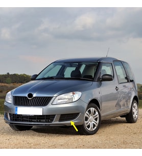 Skoda Roomster 2011-2014 Ön Tampon Sol Sis kapağı Sissiz 5J0807367A