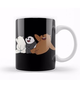 We Bare Bears 020 Kupa Bardak Porselen