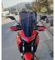 MOTOCAM Yamaha Tracer 700 Ön Cam 2021-2026 Model 59cm Siyah Renkli 4mm