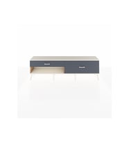 Arges TV Ünitesi 2 Çekmeceli  176x30x51 Çam-Aytaşı/Antrasit