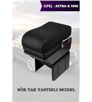 opel astra g 1998 kol dayama Siyah Yastıklı Lüks geniş model Deri