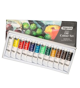 Bigpoint Yağlı Boya Seti 12 ml Tüp x 12 Renk