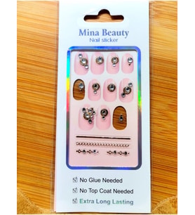Monalisa Home Lüks Figürlü Nail Sticker
