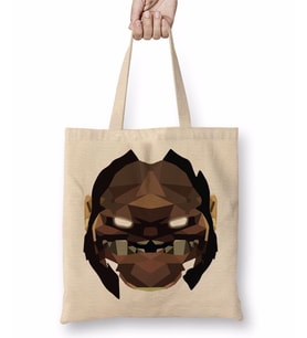 Dota 2 Pudge Face Bez Çanta Uzun Saplı