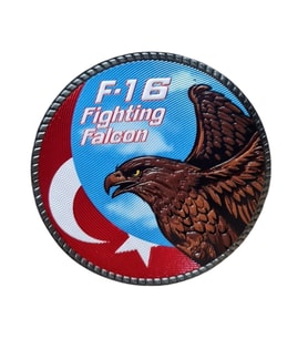 F-16 Figting Falcon PEÇ - Arma - TPU Patch