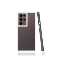 Samsung Galaxy S22 Ultra Uyumlu Kılıf Zore Mima Kapak (Siyah)