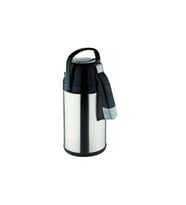 Cooker CKR2007 Pompalı 2,5 Litre Çelik Termos Siyah