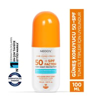 NEDOX Leke Karşıtı Spf 50 Tüm Ciltler Için Yüksek Korumalı Nemlendirici Güneş Krem 100 ml