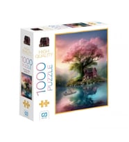 Pembe Ağaç Puzzle 1000 Parça
