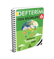 Arı Yayıncılık 2024 -2025 Müfredat 6. SINIF YENİ NESİL FEN BİLİMLERİ DEFTERİM SERİSİ (Çok Renkli)