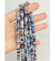 Sodalit Taşı Şekilli 3x6mm Dizi (49354)