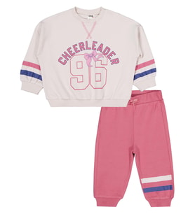 Civil Baby Cheer Leader 96 Baskılı 6-18 Ay Takım - Bej