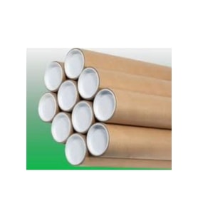 Postüp Kapaklı Silindir Kutu 5 x1 00 cm Karton Rulo Tüp Poster Afiş Harita Gönderi Kutusu 1 adet