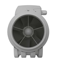 Ayas TYPHOON-100 (180-250 m³/h) Karma Akışlı Plastik Kanal Fanı