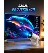 Taşınabilir Sinema Oyun Projektörü Akıllı Projeksiyon Android 11