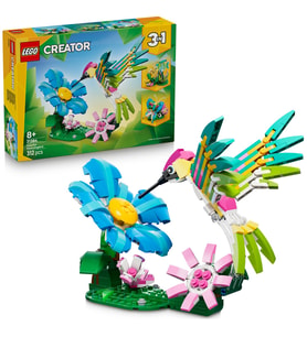 ® Creator 3’ü 1 Arada Vahşi Hayvanlar: Renkli Sinek Kuşu 31384 – 8+ için Yaratıcı Oyuncak Yapım Seti