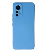Mi 12 Lite Kılıf Nano içi Kadife Silikon - Mavi