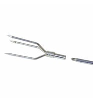BEUCHAT Zıpkın Uç 2li Tridents küçük krom - metrik M6