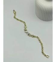 Xuping Ymz Gold Taşlı Fiyonk Bileklik - 25-ymzb36